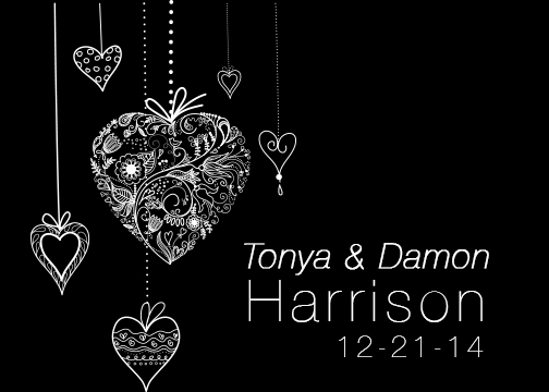 wedding monogram gobo design 27