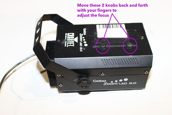 focus the chauvet gobo zoom 2.0