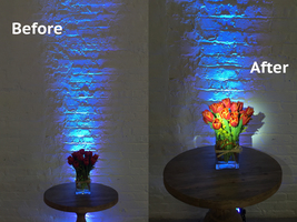 Before and After Pin Spot