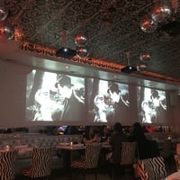 Multiple Projectors Playing Old Movies