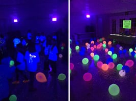 Glow in the Dark Birthday Party