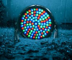 Rain or Snow No Problem for Outdoor lights