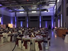 Uplighting Transforms a Gym