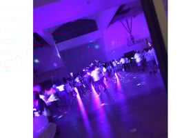 Glow Party in a School Gym