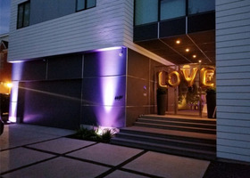 Outdoor Uplighting Rentals