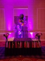 Uplighting setup example