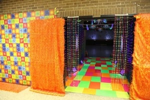 Disco Party at an Elementary School