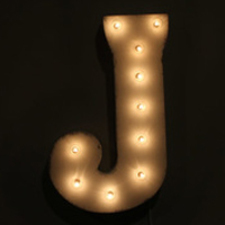 J (21" Marquee)