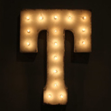 T (21" Marquee)