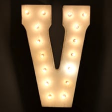 V (21" Marquee)