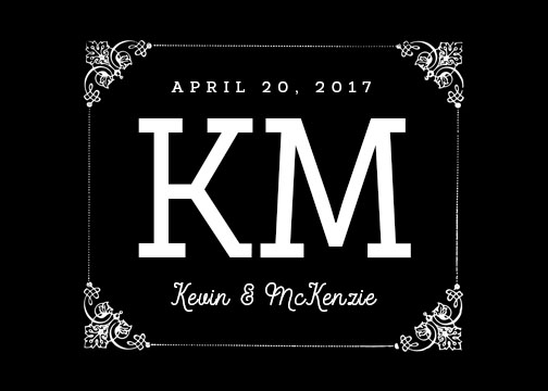 monogram gobo design 38